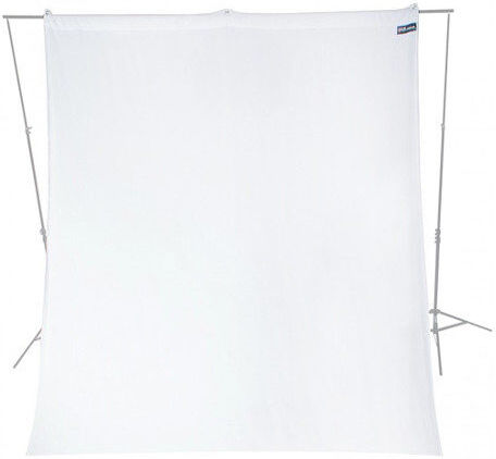 WESTCOTT X-Drop Fond Blanc Wrinkle (2.7m X 6m)