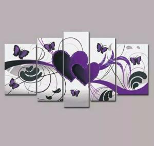 EVA JEKINS Tableau design purpples butterfly