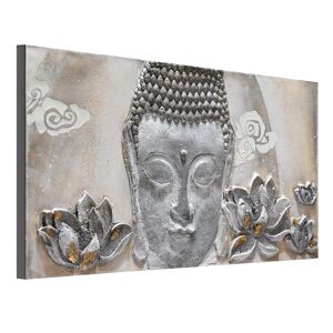 BUBOLA&NAIBO Stampa su tela Buddha 150x65 cm