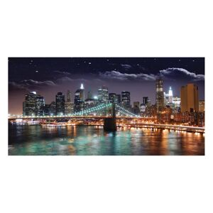 Inspire Stampa su tela Ny By Night 50x100 cm