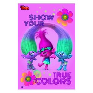 Leroy Merlin Poster Trolls colors 61x91.5 cm