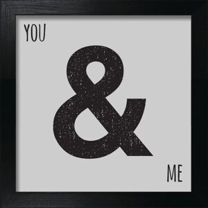 Inspire Stampa incorniciata You & Me 30 x 30 cm