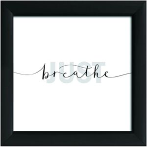 Leroy Merlin Stampa incorniciata Nro Just Breathe 30 x 30 cm