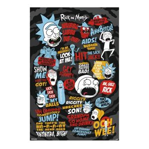 Leroy Merlin Poster Rick&Morty - Quotes 61x91.5 cm