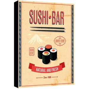 Inspire Stampa su tela Sushi-Bar 24x35 cm