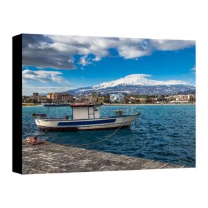 Leroy Merlin Quadro su tela Etna Dal Porto 40x30 cm