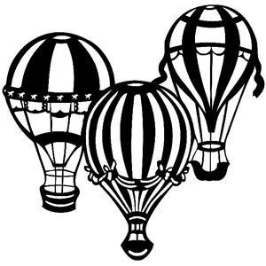 HOMEMANIA Decorazione da Parete Palloncini in Metallo, Nero,