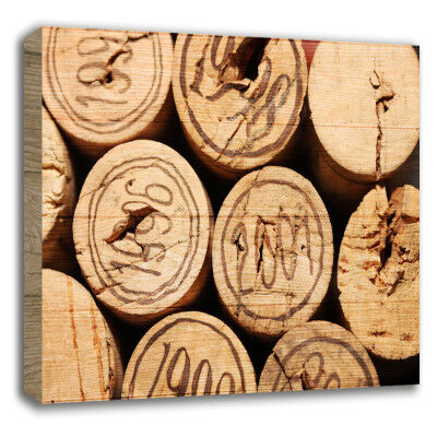 Inspire Quadro in legno Corks Rounds 35x50 cm