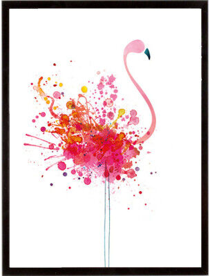 Stampa incorniciata FLAMINGO FIESTA  32x42 cm