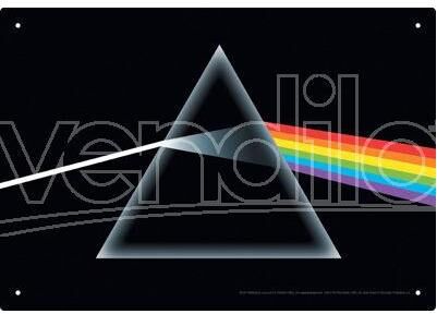 AQUARIUS ENT Pink Floyd Dark Side Tin Sign Insegna