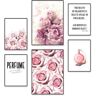 Artland Poster Schoonheid van de roos Poster, artprint, wandposter (6 stuks) roze