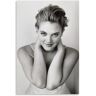 CJianying Actor Drew Barrymore.1 canvasposter, canvaskunstposter, wanddecoratie, schilderij, slaapkamerschilderij, woonkamerposter, moderne woondecoratie poster, 40 x 60 cm, niet frame-stijl