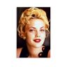 CJianying Actor Drew Barrymore canvasposter, canvaskunstposter, wanddecoratie, schilderij, slaapkamerschilderij, woonkamerposter, moderne woondecoratie poster, 60 x 90 cm, zonder frame