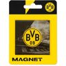 Borussia Dortmund BVB Magneet Stadion, Zwart-Geel, 6,5 x 6,5 cm,  Embleem, Stadionjubileum