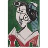 SGFGAD FHYWQ Beroemde Pablo Picasso Poster En Prints《Lady Portrait》Canvas Wall Art Pablo Picasso Schilderij Pablo Picasso Foto's Voor Home Decor 50x70cm Geen Frame