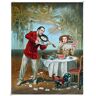 JYSHC Poster En Print Michael Cheval Replica Surrealistisch Absurdistisch Wall Art Picture Home Decor Jz208Mq 40X60Cm Frameloos