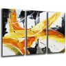 Cuadros Camara MULTI Wood Printings Art Print Box Framed Picture Wall Hanging (Total Size: 97 x 62 cm), Abstract Art Picture Framed And Ready To Hang ref. 26183