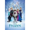 Close Up Frozen Poster ijskoningin Cast (61cm x 91,5cm)