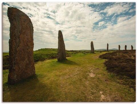 Artland artprint »Ring von Brodgar auf Orkney«  - 81.99 - beige