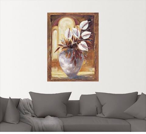 Artland artprint »Weiße Blumen in Vase I«  - 41.99 - wit