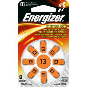 Focus Energizer Høreapparatsbatteri Size 13 - 8pk