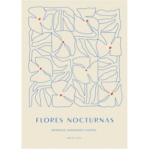 Paper Collective Flores Nocturnas 01 plakat 50 x 70 cm