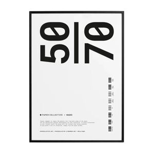 Paper Collective ramme plexiglass-svart 50x70 cm