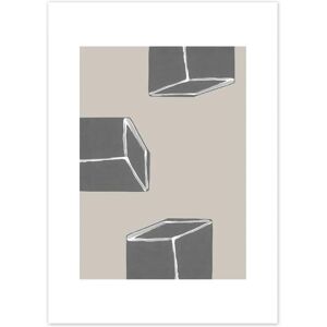 Scandi Living Dimensions poster 30x40 cm