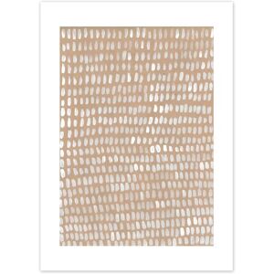 Scandi Living Multitude poster beige 30x40 cm