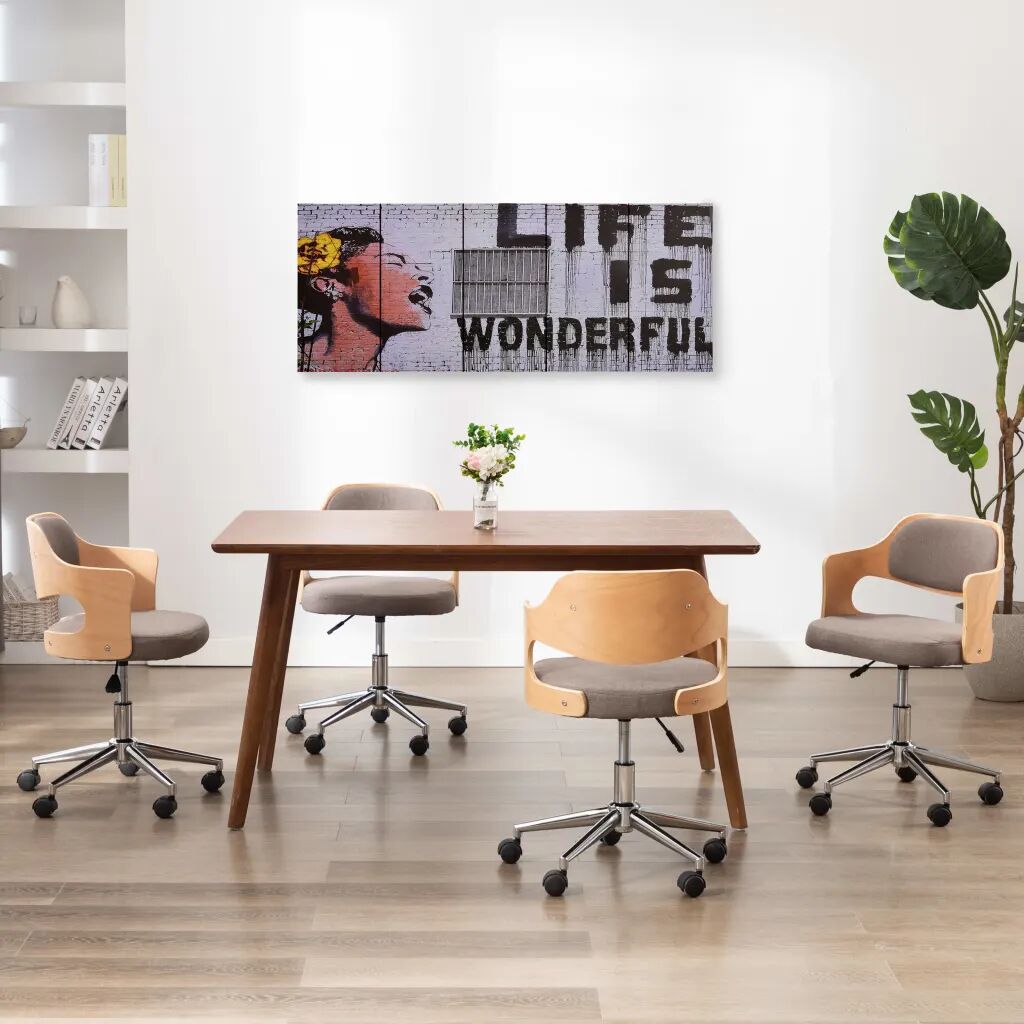 vidaXL Lerretsbilde Wonderful flerfarget 150x60 cm