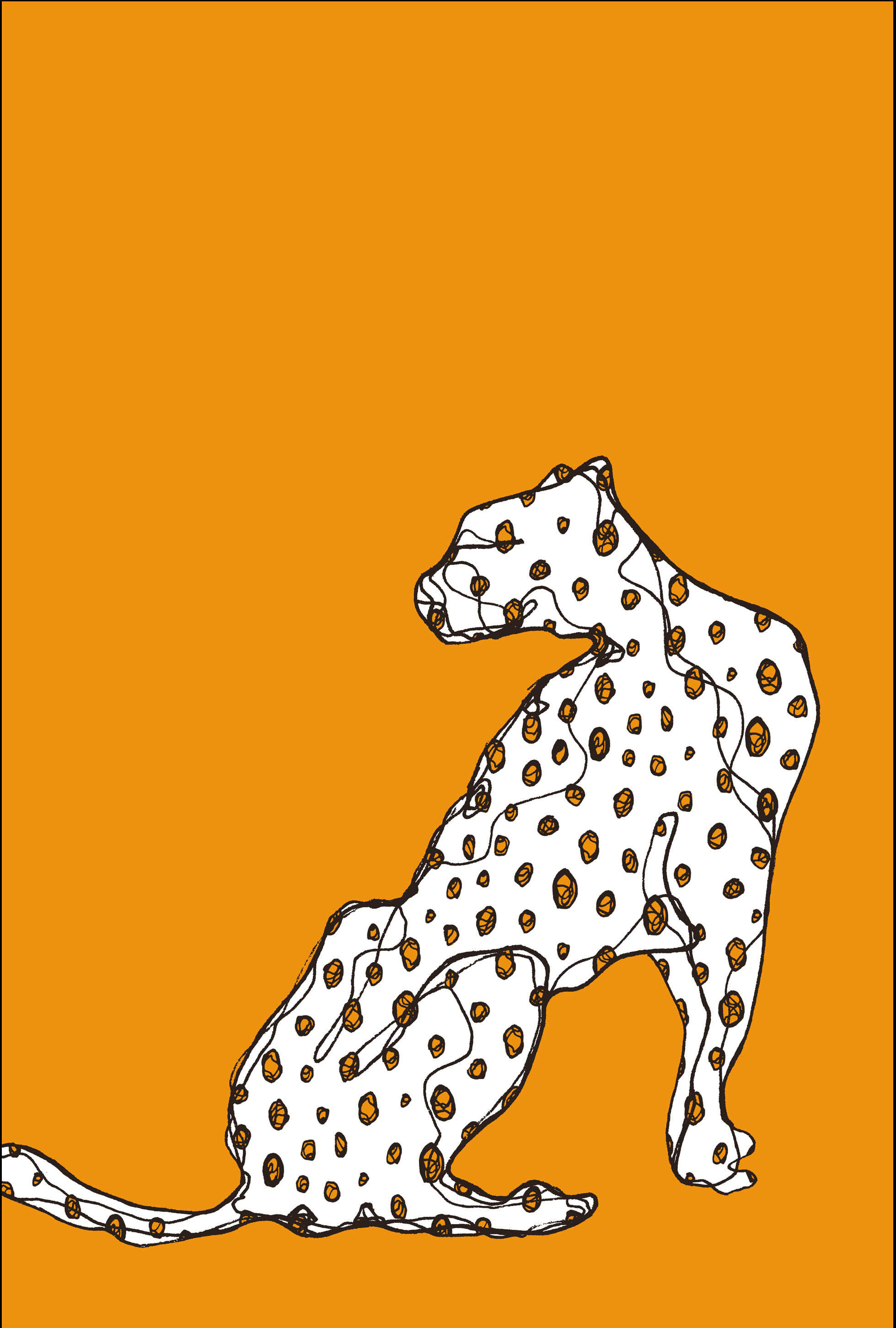 Made By Ida Maria Cheetah Plakat (21x29.7 Cm (A4))