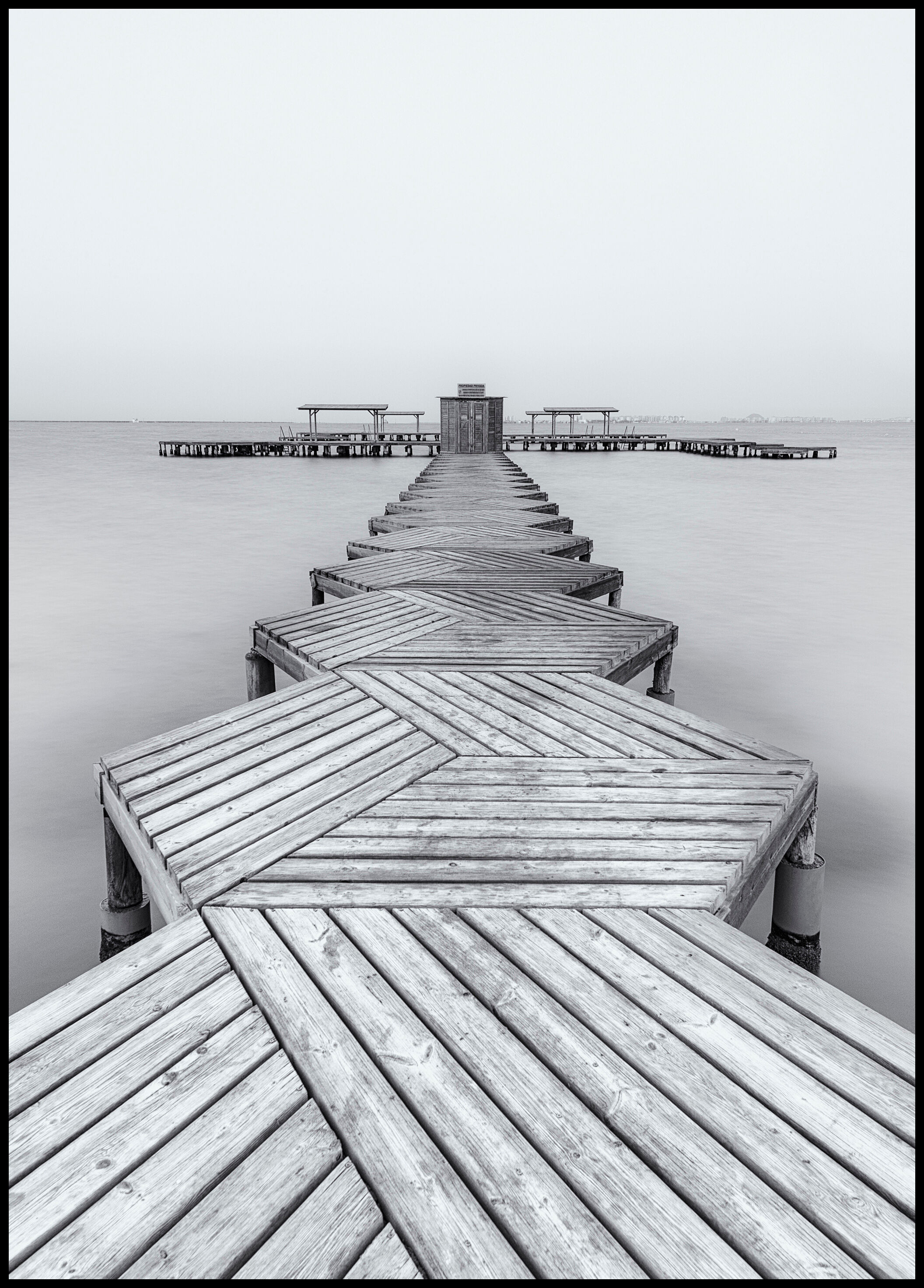 1x The Pier Plakat (21x29.7 Cm (A4))