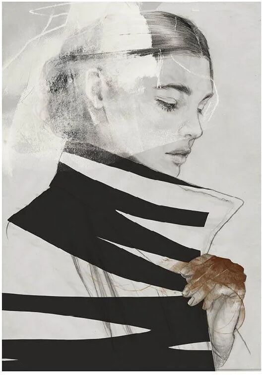 Anna Bülow Frida poster 70x100 cm