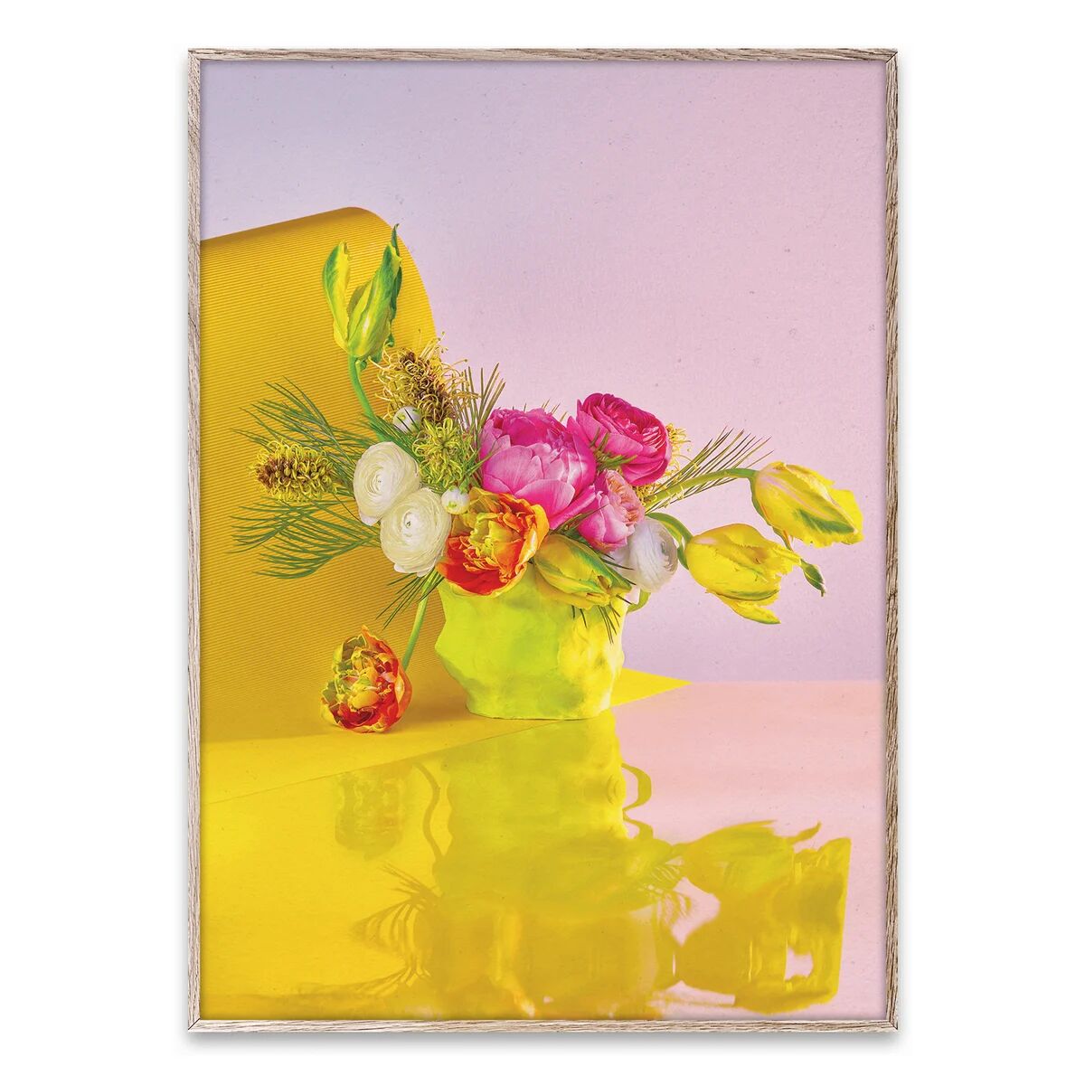 Paper Collective Bloom 03 yellow poster 50x70 cm