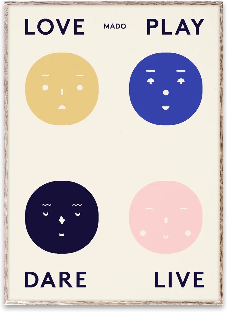 Paper Collective Four Feelings poster 50x70 cm