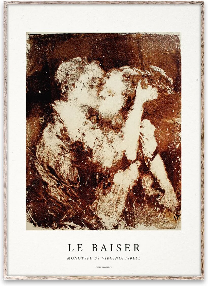 Paper Collective Le Baiser poster 50x70 cm