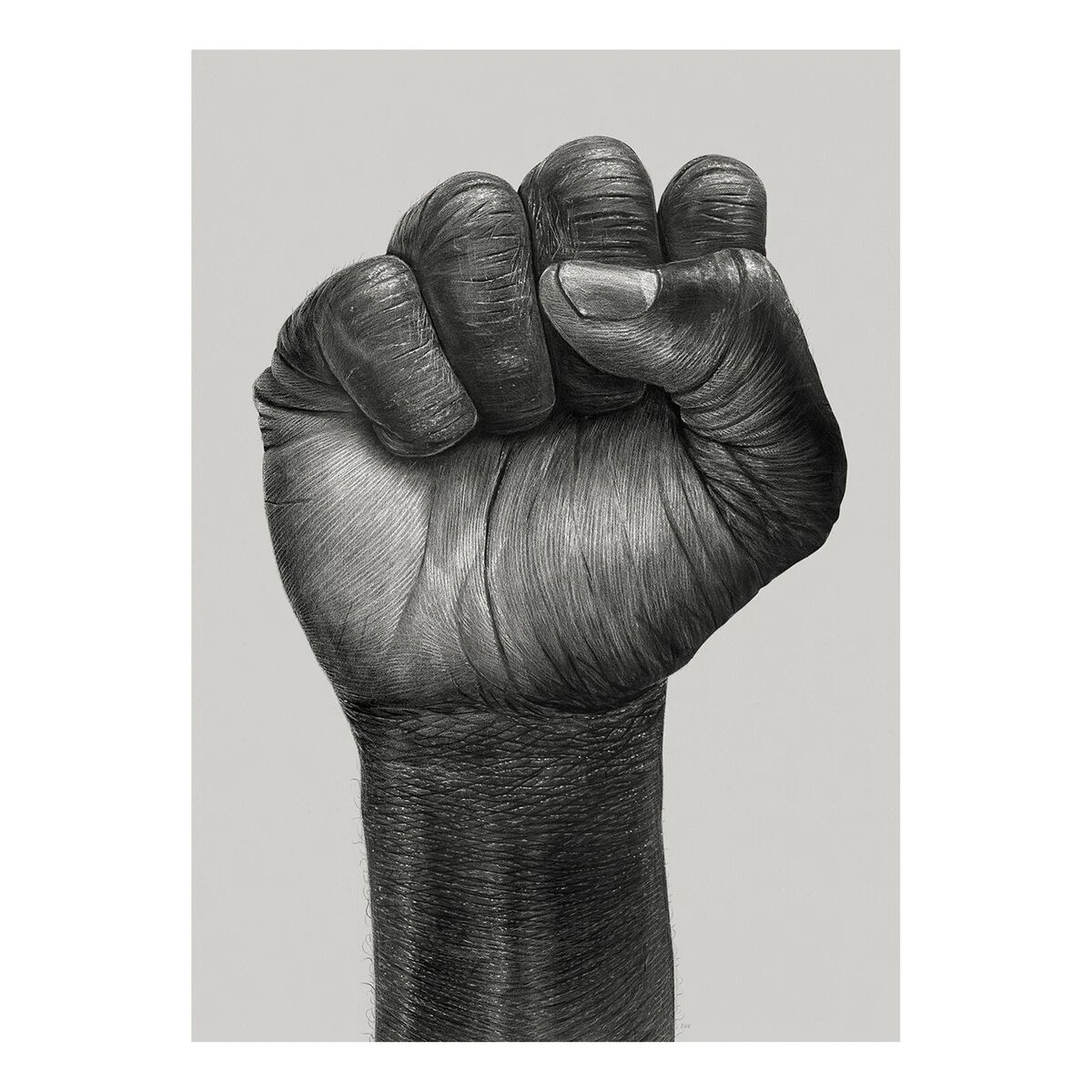 Paper Collective Raised Fist poster 30x40 cm