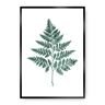 Dekoria Plakat Fern Emerald Green - Size: 50 x 70 cm