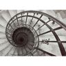 Dekoria Obraz na płótnie Spiral Stairs - Size: 100 x 70 cm