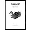 Nacnic Póster de Islandia (A4)