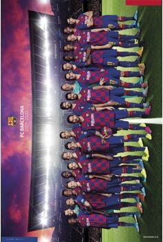 Fc Barcelona Poster 2019/2020