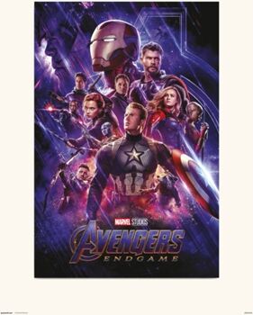 Marvel Print 30X40 Cm Avengers Endgame One Sheet