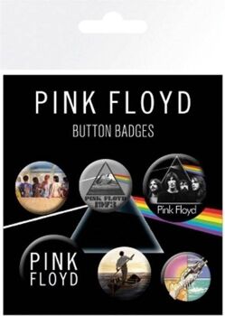 Gbeye Pin Pack de 5 Pink Floyd (Idade Mínima: 10 Anos)