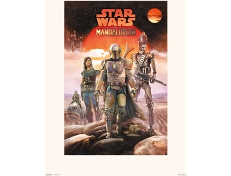 The Mandalorian Print 30X40 cm Crew