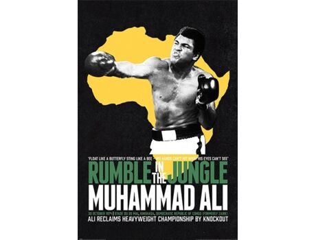 Pyramid Poster MUHAMMAD ALI Rumble in the Jungle