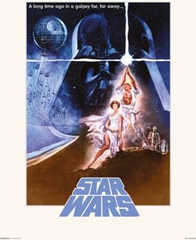 Star Wars Print 30X40 Cm Classic Cartel