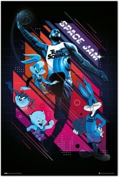 Erik Editores Poster Space Jam 2: Todos os personagens