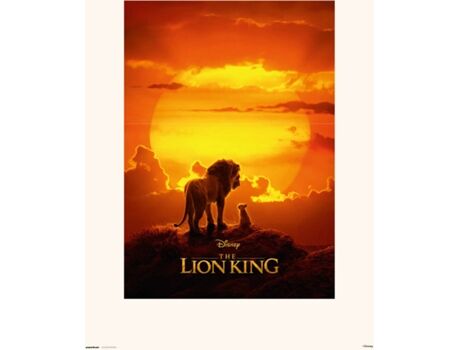 The Lion King Print 30X40 cm One Sheet