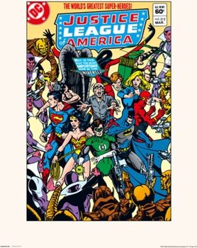 Dc Comics Print 30X40 Cm Justice League Of America 212