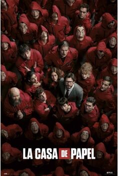 Erik Editores Poster La Casa De Papel Guerra